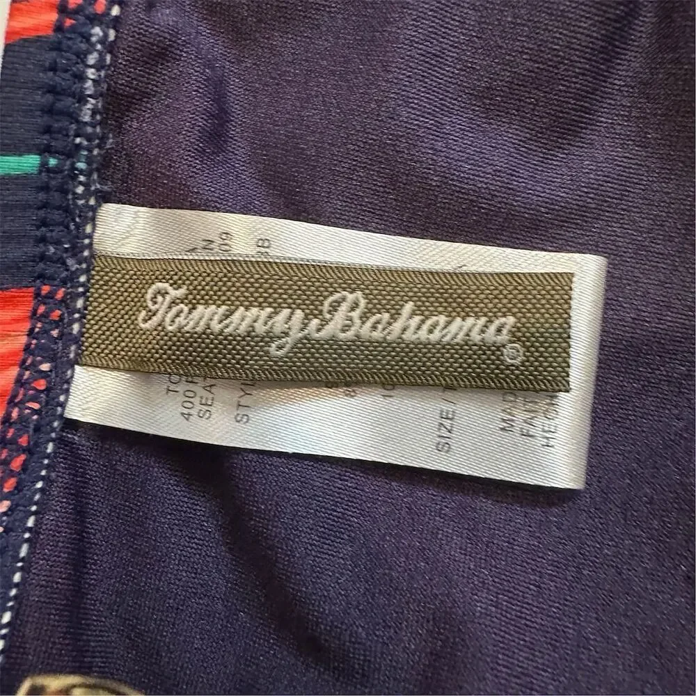 Tommy Bahama Women's Tropical Floral Twist Front‎ Hipster Swim Bottom M